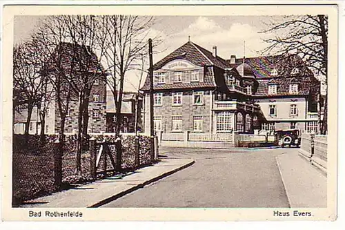 068225 Ak Bad Rothenfelde Haus Evers 1935