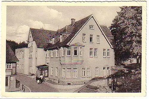 06145 Ak Löwensen près de Bad Pyrmont Kurheim 1957