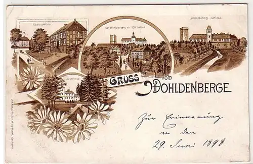 04088 Ak Lithographie Gruss du Bien-être vers 1900