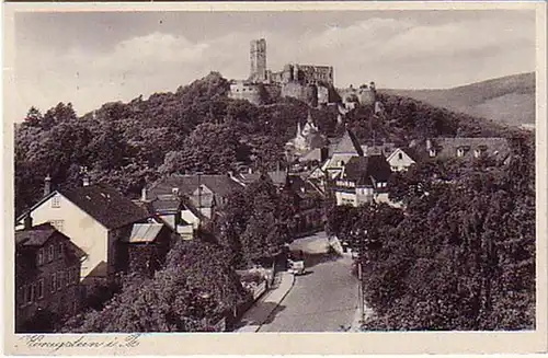 03704 Ak Königstein im Taunus Totalansicht 1935