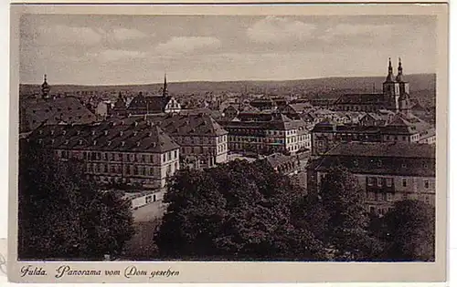 02548 Ak Fulda Panorama vom Dom aus 1944