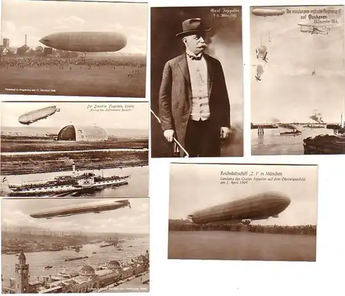 00993/6 Ak Luftschiff Zeppelin, Parseval um 1915