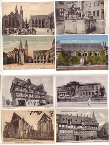 00607/8 Ak Braunschweig Hofbraus etc. vers 1910