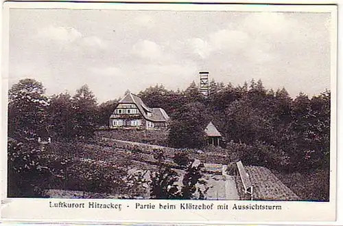 00013 Ak Hitzacker Partie beim Klötzehof um 1940