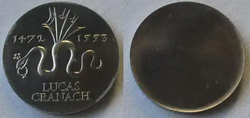 DDR Gedenk Münze 20 Mark Lucas Cranach 1972 Aluminium Probe (144610)