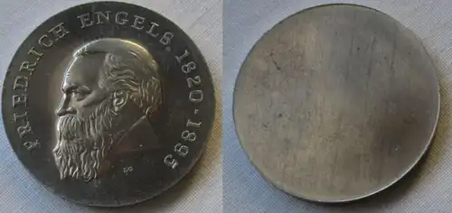 DDR Münke commémorative 20 Mark Friedrich Engels 1970 Aluminium Probe (144561)