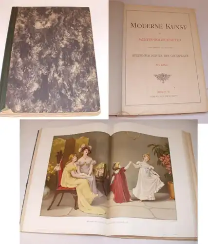 Art moderne dans Maître coupes de bois, maison d'édition de Rich. Bong vers 1940 (15676)