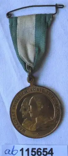 Médaille pour le 500e anniversaire de l'université Leipzig 1409-1909 (115654)