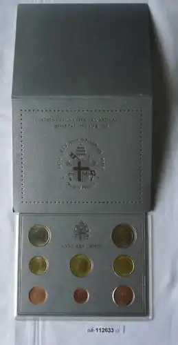 KMS Euro Kursmünzensatz 2003 von Vatikan in Stempelglanz OVP (112633)