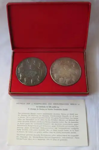 Sécurité nationale Médaille V.Exposition KB de la RDA Kreis 10 1979 (123955)