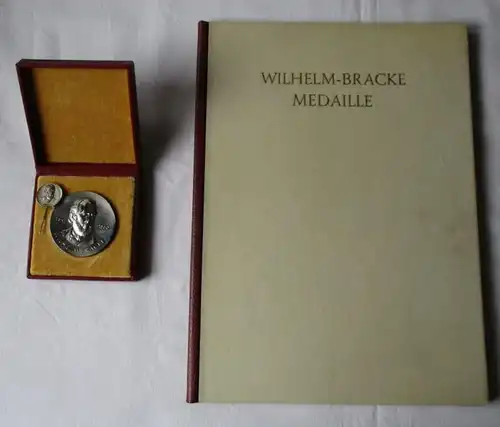 DDR Urkunde Wilhelm-Bracke-Medaille Silber Börsenverein Leipzig 1985 (122752)