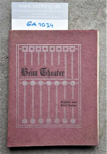 Haine, Carl: Au théâtre. Une pièce de vie artistique de l'hiver 1851-52.