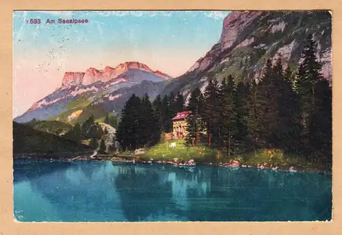 AK Am Seealpsee, gel. 1922