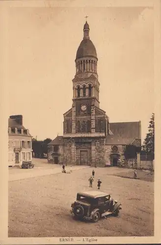 Cpa Ernee, L'Eglise.