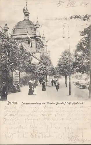 AK Berlin Landesassung am Lehrter Bahnhof, couru 1904