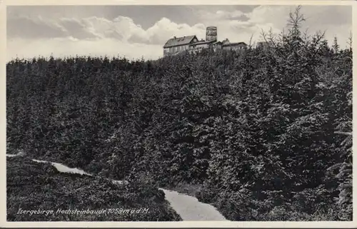 AK Isergebirge Hochsteinbaude, ungelaufen