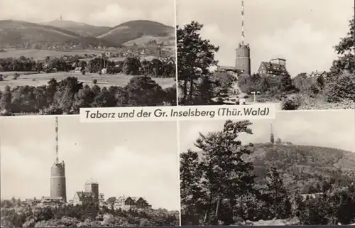 AK Tabarz und der Große Inselsberg, ungelaufen