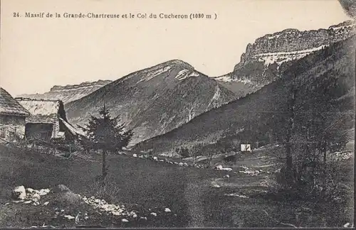 CPA Massif de la Grande Chartreuse et le Col du Cucheron, non circulé