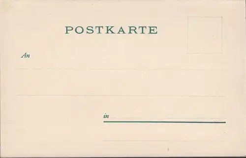 Gruss aus Zabern, Karlssprung, ungelaufen- datiert 1897