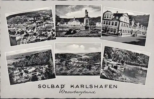 Solbad Karlshafen, Mehrbild, ungelaufen