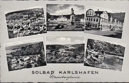 Solbad Karlshafen, multi-image, incurvée