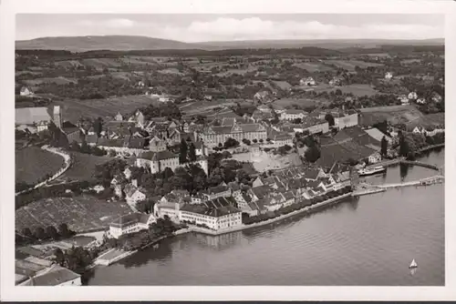 Meersburg von Westen, Fliegeraufnahme, ungelaufen