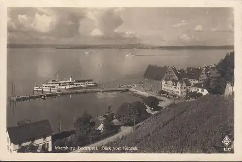 Meersburg, Blick vom Känzele, ungelaufen