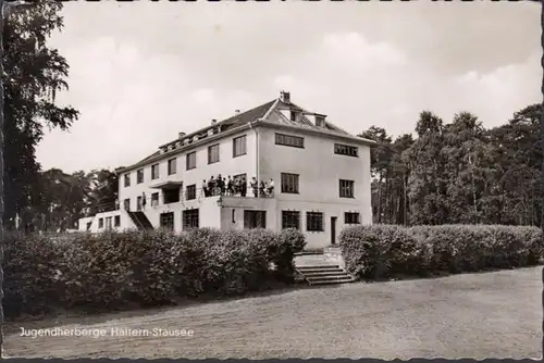 Haltern am See, Jugendherberge, gelaufen 1958