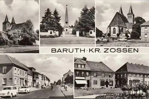 Baruth, église, vues locales, couru 1972