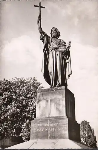 Fulda, Bonifatiusdenkmal, gelaufen 1959