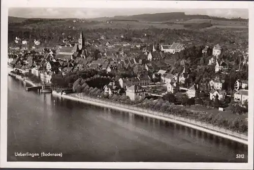 Ueberlingen, Fliegeraufnahme, gelaufen 1952