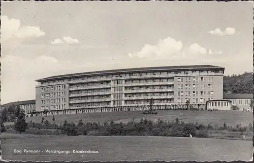 Bad Pyrmont, hôpital de ravitaillement, couru en 1962