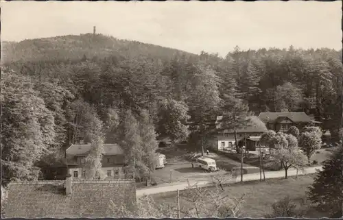 Oybin, Hochwald mit Fosthaus Hain, gelaufen 1968