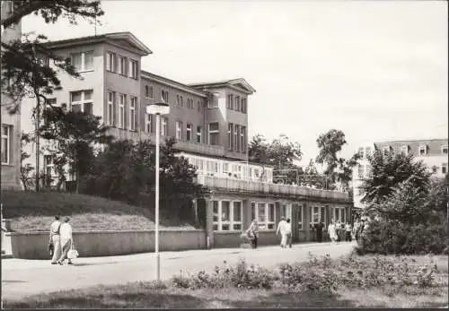 Zinnowitz, Hotel  Otto Schmirgal, ungelaufen