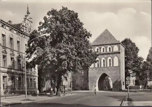 Stralsund, Knieper Tor, ungelaufen