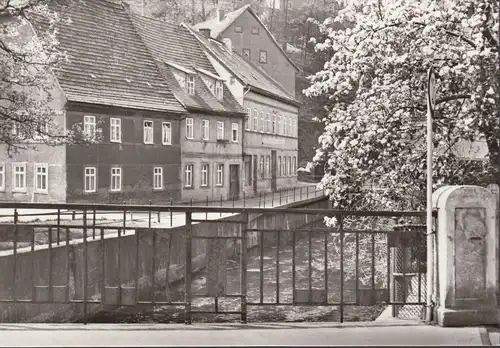 Stadtroda, Stiller Winkel an der Roda, ungelaufen