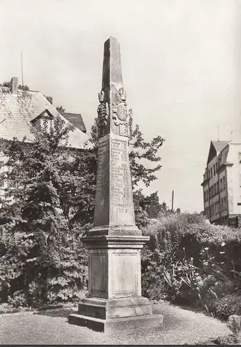 Elterlein, Distanzsäule, ungelaufen