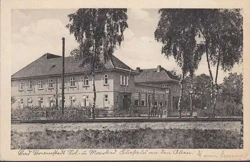 Bad Bramstedt, Sol- und Moorbad, Kurhaus, gelaufen 1949