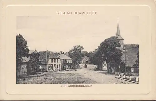 Bad Bramstedt, Kirchenbleeck, Passepartout, ungelaufen