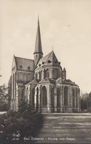 Bad Doberan, Kirche von Osten, ungelaufen