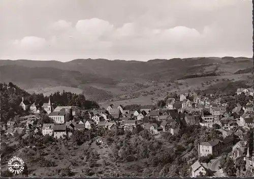 AK Lindenfels, Stadtansicht, Fliegeraufnahme, ungelaufen