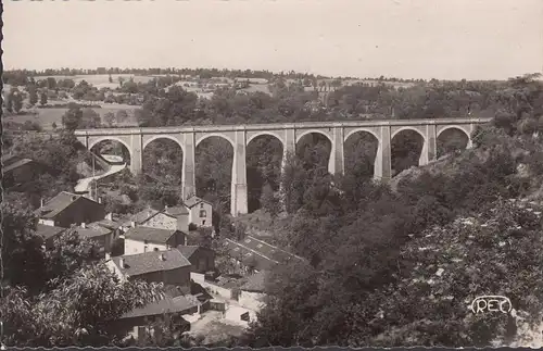 AK Bellac, Le Viaduc, ungelaufen