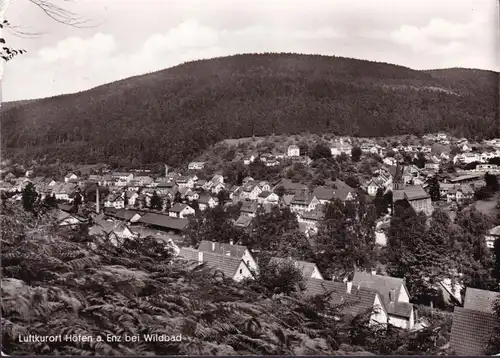 AK Höfen, Stadtansicht, gelaufen 1973