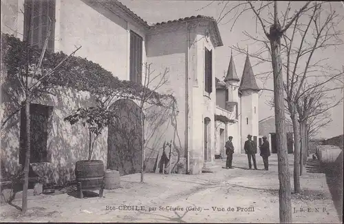 CPA Sainte Cécile, par Saint Césaire, Vue de Profil,gelaufen 1912