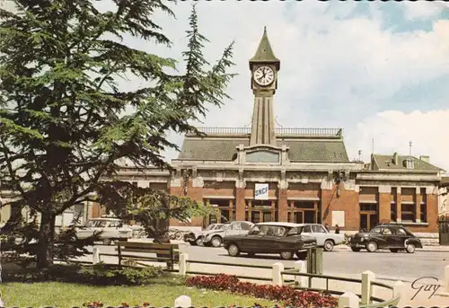 CP Aulnay sous Bois, La gare, gelaufen 1970