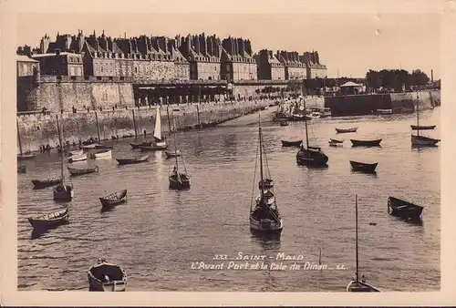 CPA Saint Malo, L Avant, Port de la Cale de Dinan, ungelaufen