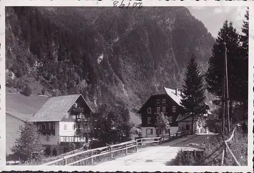 AK Gad Gastein, Hotel Grüner Baum, Kötschchtal, ungelaufen