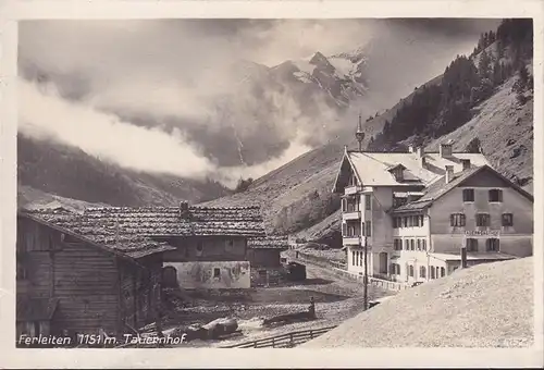 AK Ferleiten, Tauernhof, Tauern Gasthof, ungelaufen