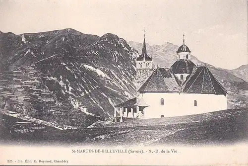 CPA Saint Martin de Belleville, Notre Dame de la Vie, non circule