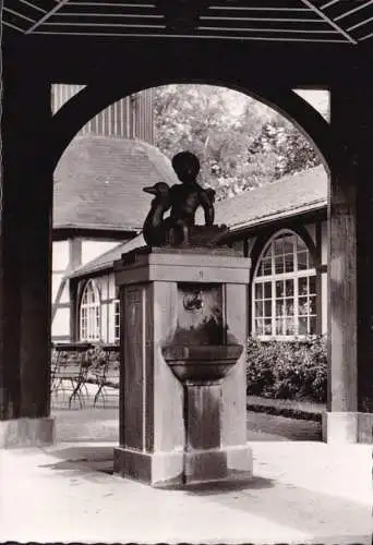 AK Bad Salzhausen, Salle de concerts et de boissons, couru en 1957